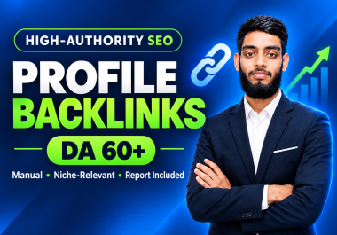 I will create white hat dofollow backlinks for SEO