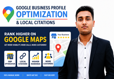 I will optimize Google Business Profile and build local citations