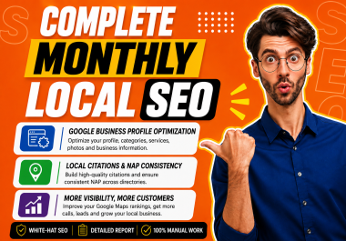 Complete Local SEO Service with Google Business Optimization