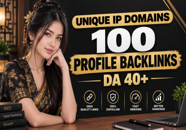 Get 200 High authority profile backlinks