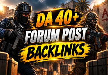 Get 100 manually created high authority forum post