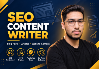 I Will Write Original SEO Articles for Your Blog or Website