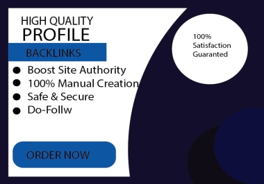I Will Create 350+ Premium Profile Backlinks Push Website on Google