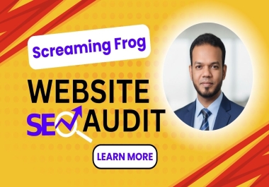 I will provide a full On-Page SEO Technical Audit Report and Website Analysis