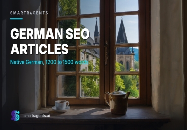 SEO Article for the DACH Market,  Native Writer,  1200 to 1500 Words