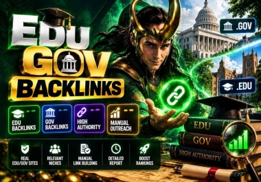 Build 200 High Authority EDU/GOV Backlinks for Powerful SEO Growth
