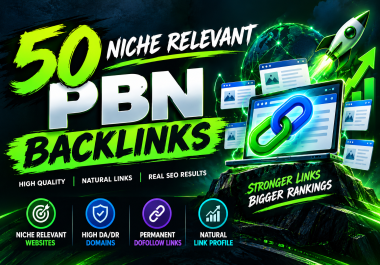 50 Powerful Niche Relevant PBN Links for Better SEO