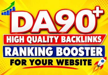 create DA 90 high quality dofollow SEO backlinks from High DA authority link building