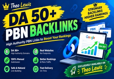 I Will Build 60 High DA 50+ PBN Backlinks to Boost Your Website SEO