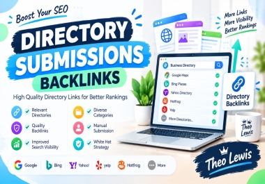 Get 30 HQ directory submission dofollow backlinks