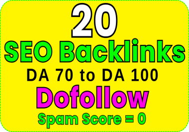 Build 10 High Authority Profile Backlinks & 10 Web 2.0 Backlinks Manually for SEO Ranking