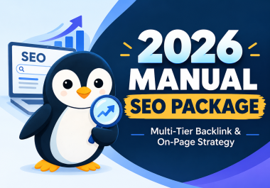 2026 Manual SEO Package &mdash Multi-Tier Backlink & On-Page Strategy