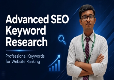 I will research powerful SEO keywords to rank your website