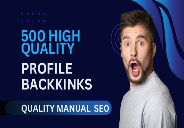 I Will Build High Quality Profile Backlinks for SEO
