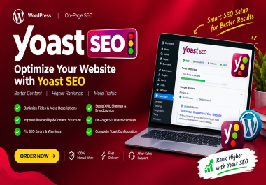 I Will Setup and Optimize Yoast SEO for Your WordPress Website