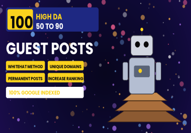 Guest post backlinks outreach service on relevant websites