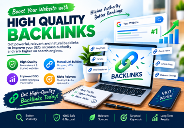 I Will Create Quality Backlinks for SEO