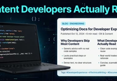I will write technical blog posts for SaaS and developer tools