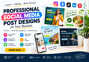 I will be your social media manager and professional social media marketing manager