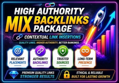 I Will Create 1500+Premium Mix Backlinks Package High DA PR9, Web 2.0, Directory, Niche Edits Links