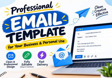 I Will Create Professional & Responsive Email Templates for Campaigns & Promotions