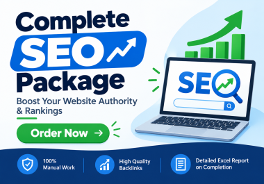 Complete SEO Backlink Package to Boost Website Authority and Rankings