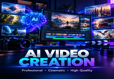 I will create a professional AI generated video for your business