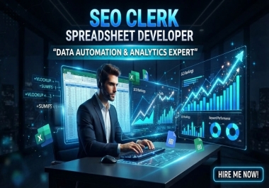 I will automate Google Sheets and create analytical dashboards as a spreadsheet developer