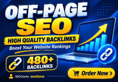 Powerful Off-Page SEO & Diverse Backlink Building Package