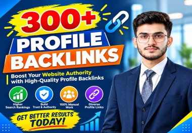 I Will Create 70 High Quality Profile Backlinks for SEO Link Building