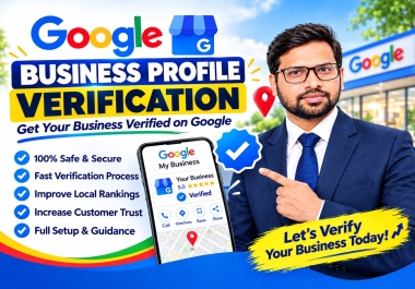 I will do Google Business Profile verification and setup your GMB listing