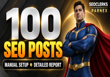 I Will Build 100 SEO Post Backlinks for a Website