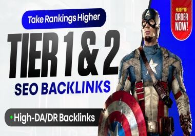 I Will Build Tier 1 and Tier 2 SEO Backlinks