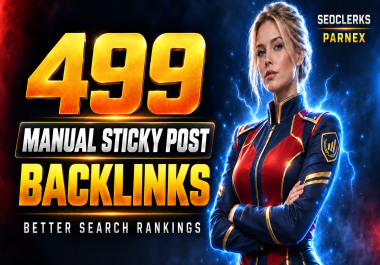 499 Manual Sticky Post Backlinks for Better Search Rankings