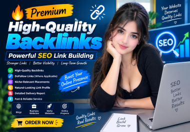 Premium High-Quality Backlinks Powerful SEO Link Building Give your website a stronger online