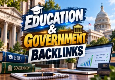High Authority Education & Government Backlinks EDU & GOV SEO Links