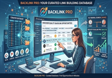 I Will Provide a Curated Database of 20,000 Quality Backlink Opportunities for SEO