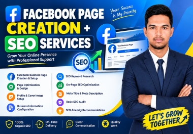 I Will Complete Facebook page Setup & Optimization