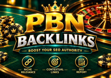 High Quality PBN Backlinks for Casino Websites - Boost Rankings & Traffic