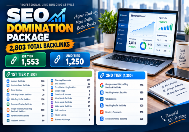 Provide a Powerful SEO Domination Package to Improve Your Rankings and Beat the Competition