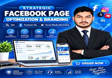 Strategic Facebook Page Optimization & Branding