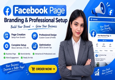 Facebook Page Branding & Professional Setup