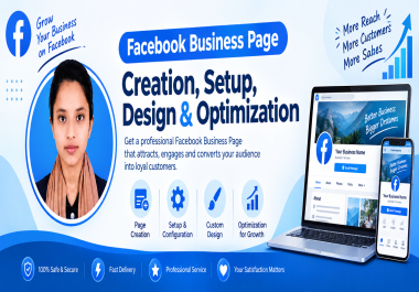I will build and optimize your Meta Business Page with professional branding