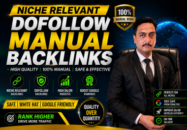 create 10 manually high quality niche relevant dofollow blog comment backlinks