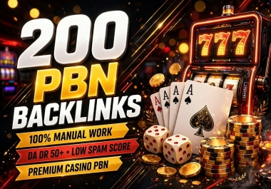 200 Powerful PBN Backlinks With DA DR 50+ for Google Boost