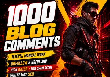1000 Manual Blog Comments to Boost your Website