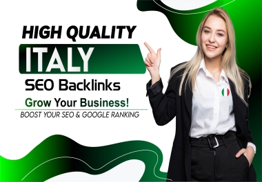 I Will Build Targeted Italy Backlinks to Strengthen Your Website SEO