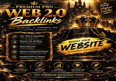 Premium PBN Sidebar & Post Backlinks 150+ High DA DR Dofollow Links for SEO Rankings