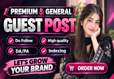 Publish High Authority Dofollow Guest Posts