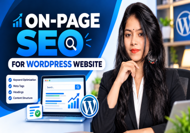 I will do professional on page SEO for your WordPress website